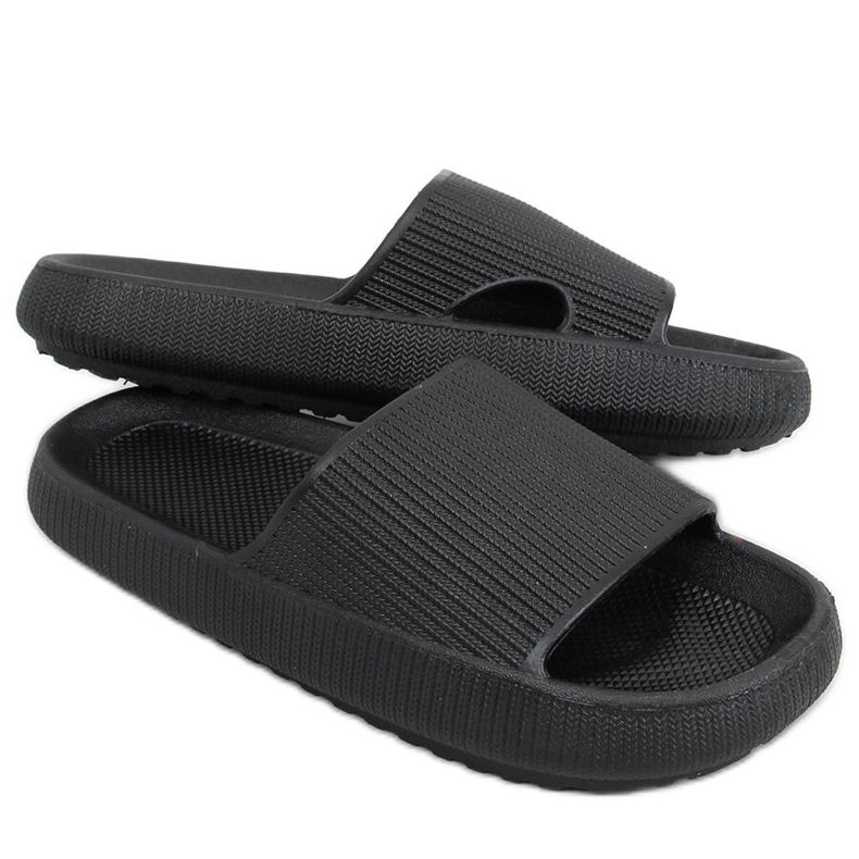 BM Pantuflas cojín Yang Negro