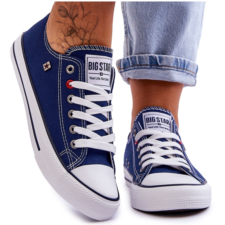 Sneakers Mujer Big Star T274021 Azul Marino