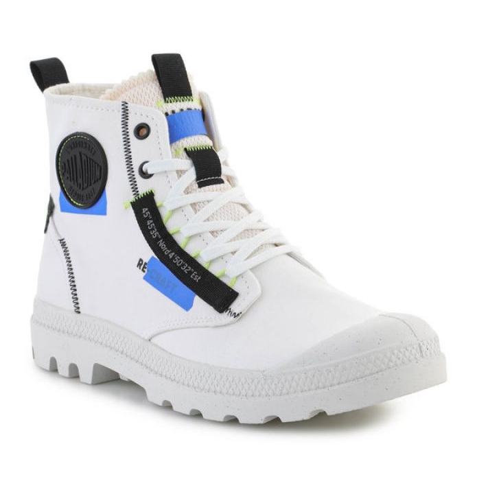 Zapatos Palladium Pampa Hi Re-Craft U 77220-904-M blanco Zapatos Palladium Pampa Hi Re-Craft U 77220-904-M blanco