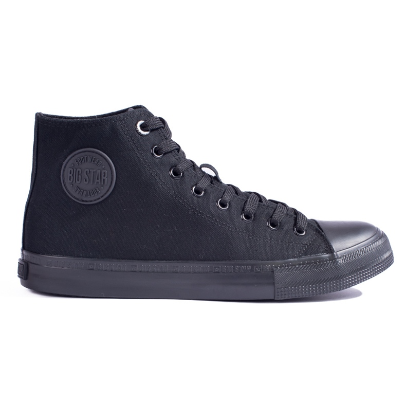 Deportivas altas de hombre negras Big Star FF174550 negro