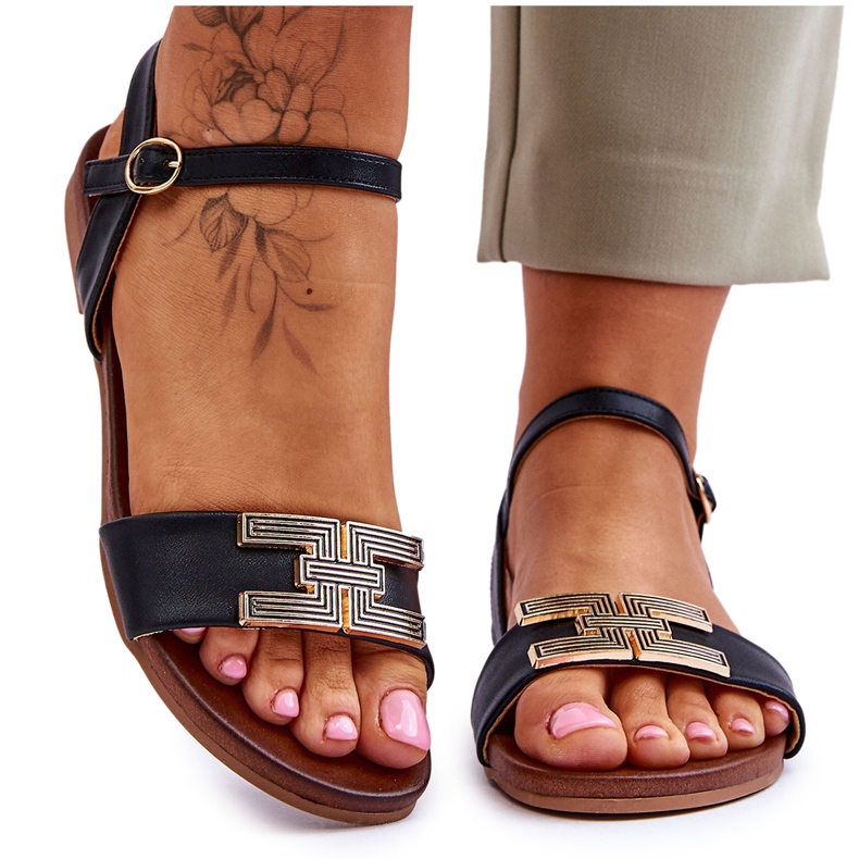 Sandalias Mujer S.Barski KV-5541-37 Negro