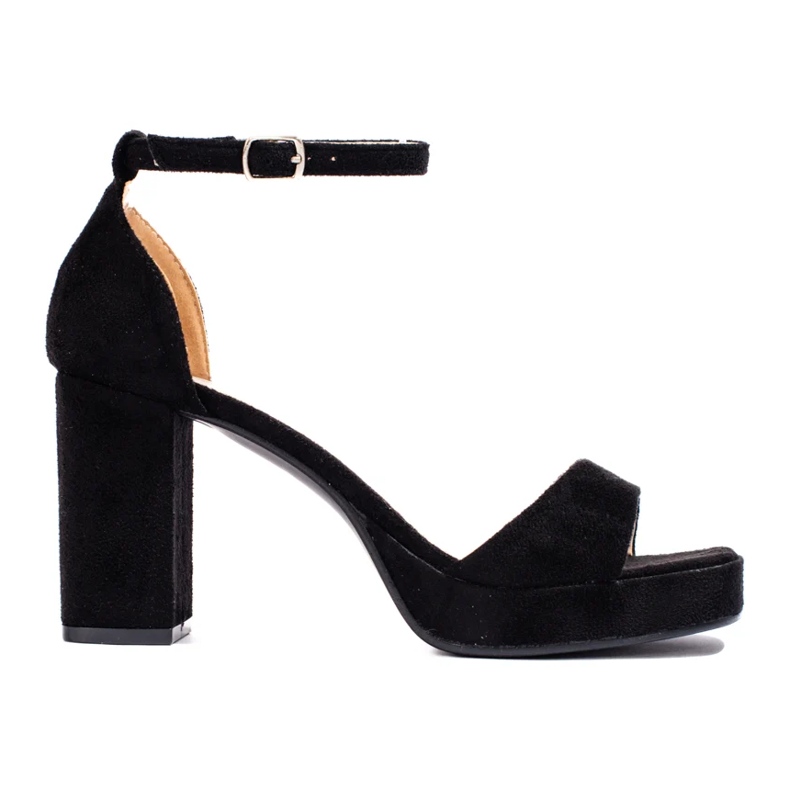 W. Potocki Sandalias negras de tacón alto de Potocki. negro W. Potocki Sandalias negras de tacón alto de Potocki. negro