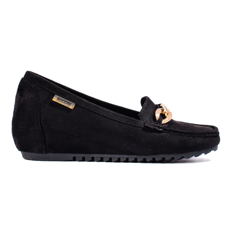 Mocasines Shelovet ante negro
