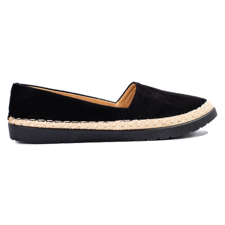 W. Potocki Zapatillas slip-on para mujer en ante negro de Potocki