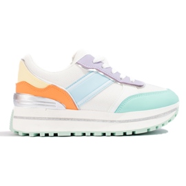 Deportivas mujer plataforma Shelovet multicolor