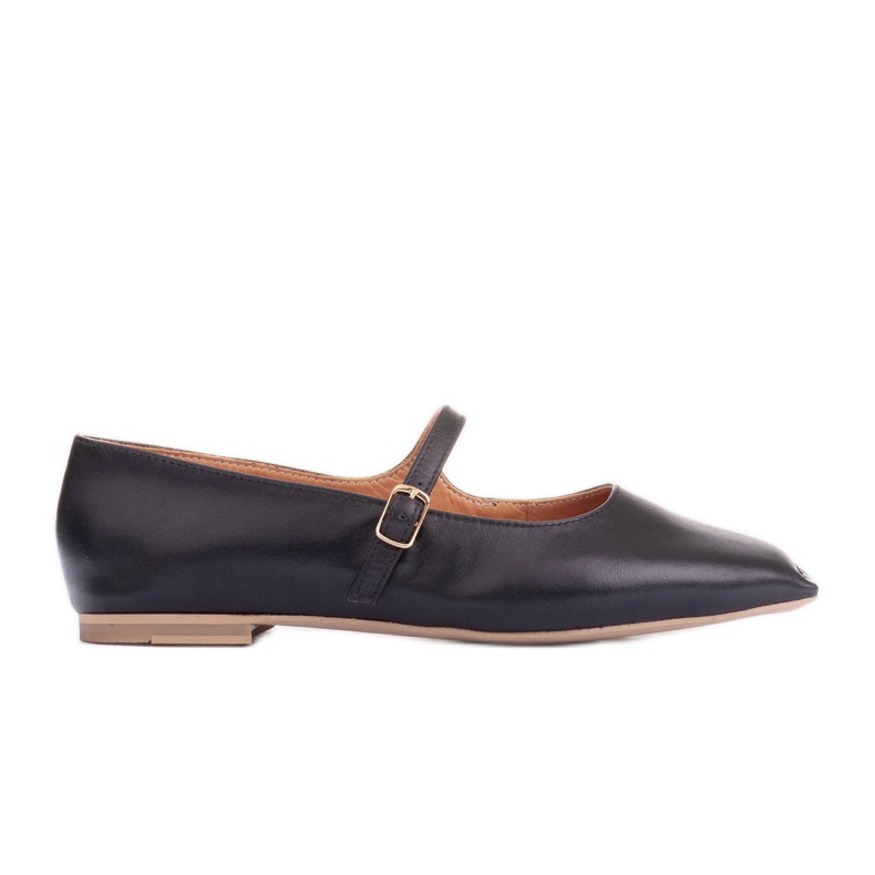 Marco Shoes Bailarinas estilo Mary Jane negro