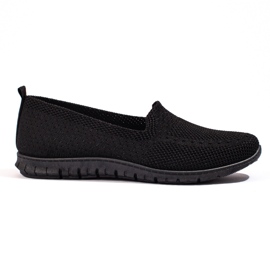 W. Potocki Slip de mujer en textil Potocki negro