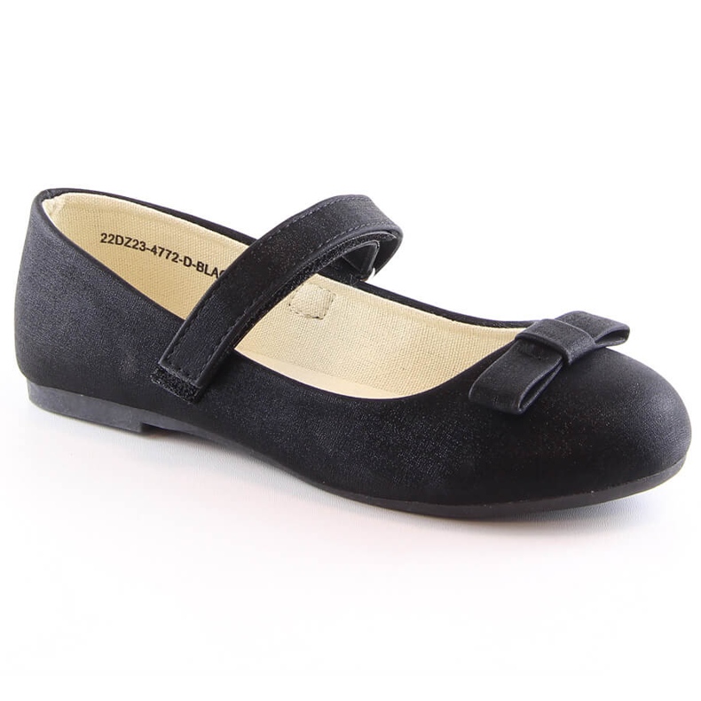 Bailarinas niña con velcro negro eVento 4772
