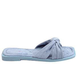 Pantuflas mujer Teese Azul