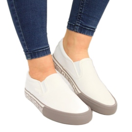 Deportivas de textil slip on blanco Big Star HH274007