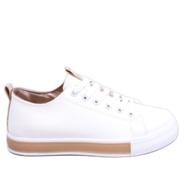 BM Deportivas de mujer Monae Champán blanco