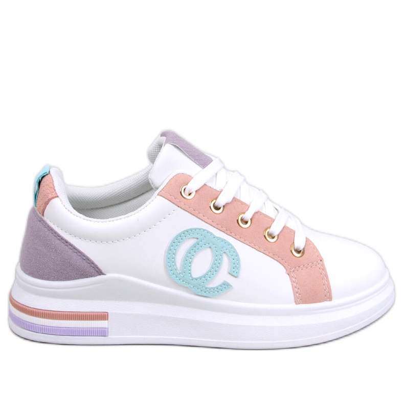 BM Deportivas mujer Verdon Rosa blanco