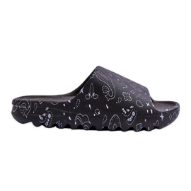 Zapatillas de mujer de moda en una plataforma masiva Lorette negro