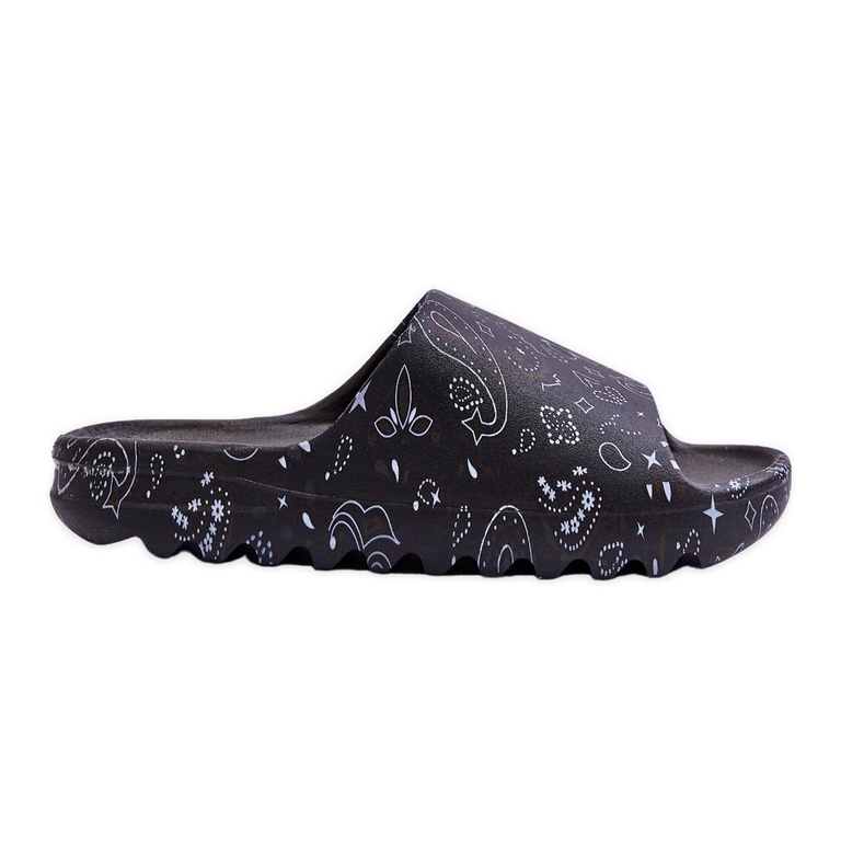 Zapatillas de mujer de moda en una plataforma masiva Lorette negro