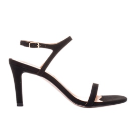 Marco Shoes Sandalias de tacón negro Marco Shoes Sandalias de tacón negro