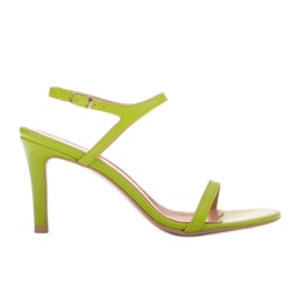 Marco Shoes Sandalias de tacón verde