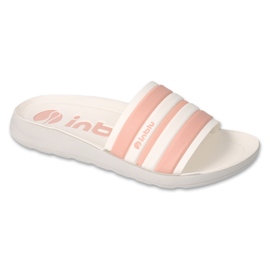 Befado Women's rayado rosa claro rayado 067D001 rosado