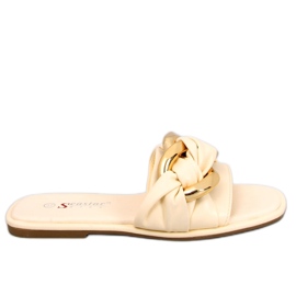 Seastar Chanclas Tobin Yellow con cadena amarillo