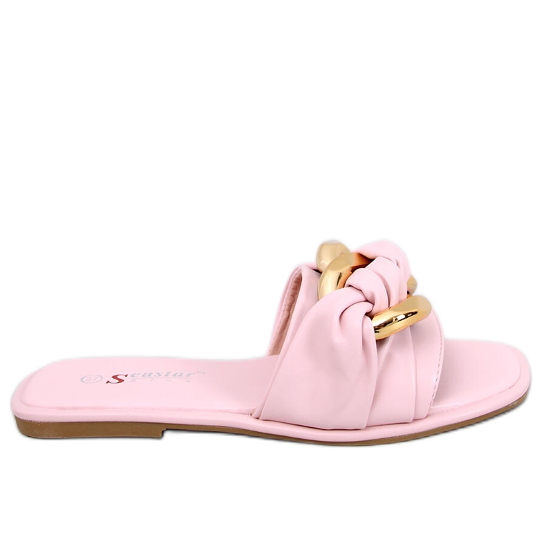 BM Chanclas con cadena Tobin Pink rosado