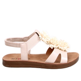 Sandalias Flor Beige Astaire