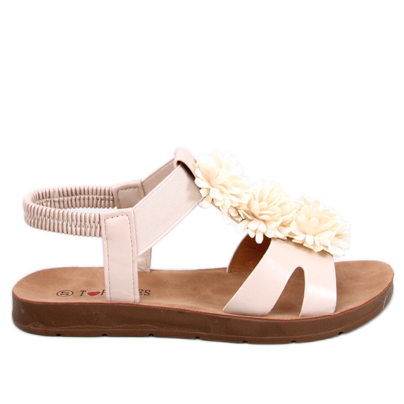 Sandalias Flor Beige Astaire