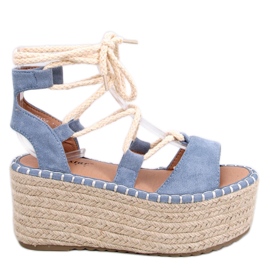 BM Alpargatas cuña Marge L.BLUE azul