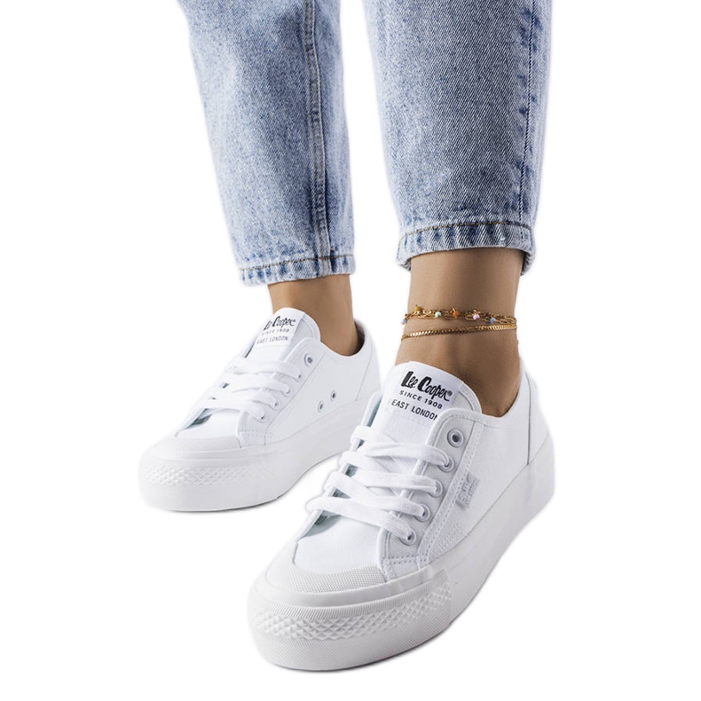 Lee Cooper LCW-23-31-1785L zapatillas blancas blanco
