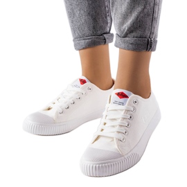 Lee Cooper LCW-23-44-1643L zapatillas blancas blanco