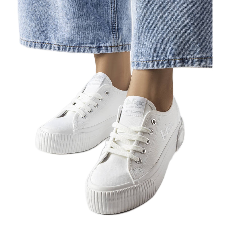 Lee Cooper LCW-23-31-1780L zapatillas blancas blanco