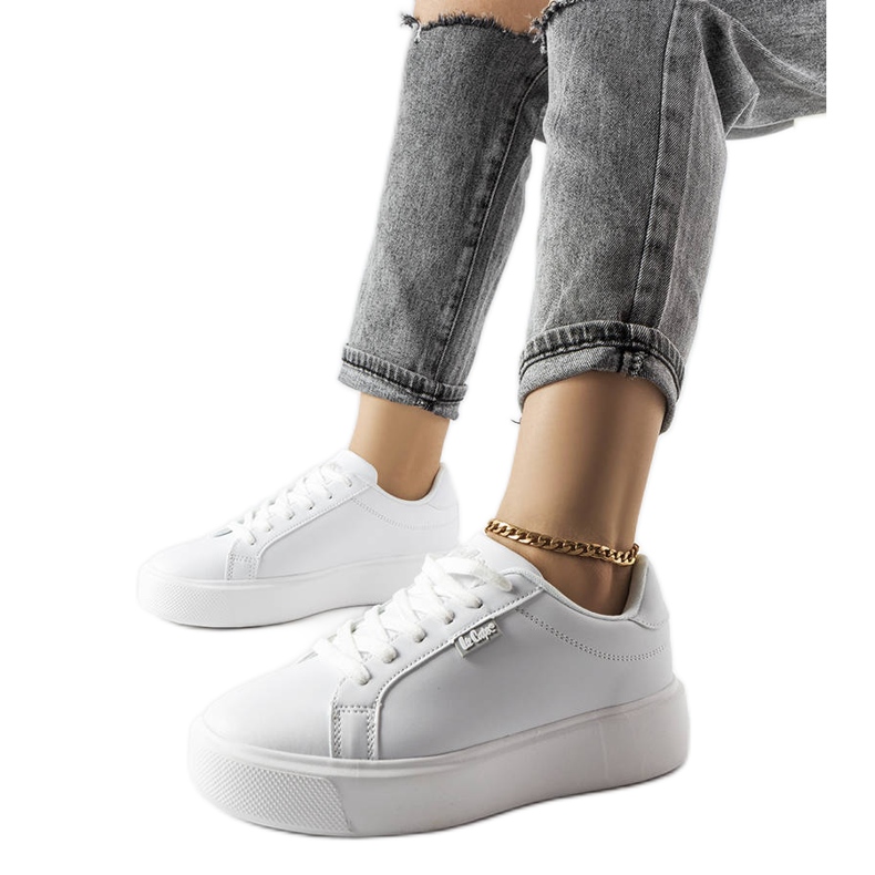 Lee Cooper LCW-23-32-1707L zapatillas blancas blanco