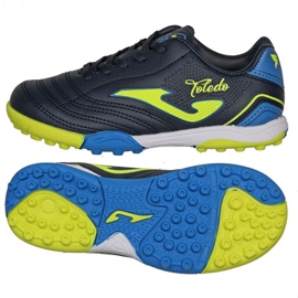 Botas de futbol Joma Toledo 2309 Tf Jr TOJS2303TF negro negro