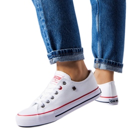 Big Star T274022101 zapatillas clásicas blancas blanco