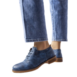 Azul LS5379 Zapatos topo