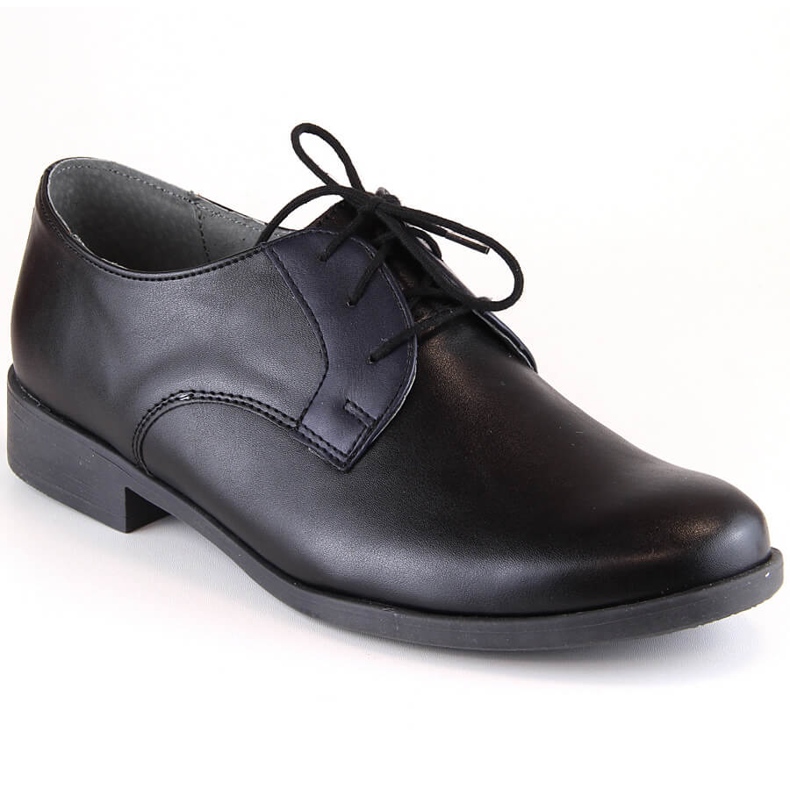 Zapato de vestir joven comunion negro Kornecki 6120