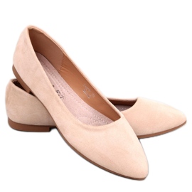 Seastar Bailarinas plantilla piel Keys Beige
