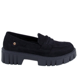 Mocasines con plataforma de Chandra Black negro
