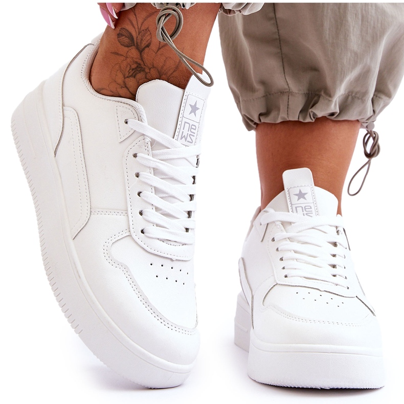 Deportivas Clásicas Mujer Blancas Juliano blanco