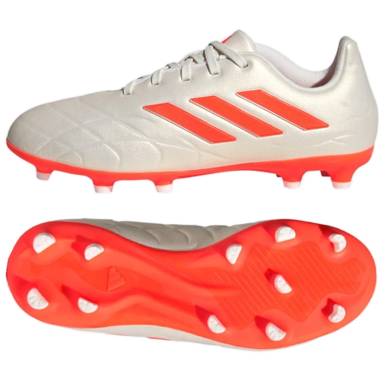 Zapatos adidas Copa PURE.3 Fg Jr HQ8944 blanco blanco