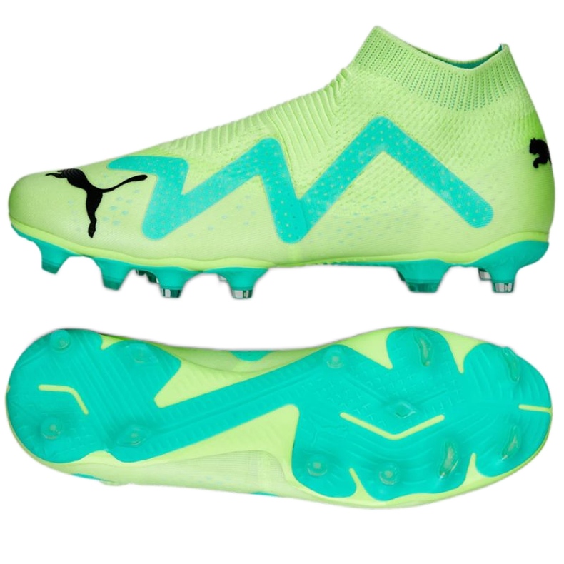 Puma Future Match Ll FG/AG M 107176 03 zapatos verde verde