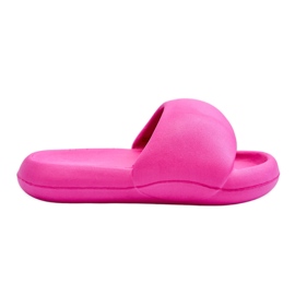 Pantuflas Mujer Plataforma Espuma Ligera Fucsia Milton rosado