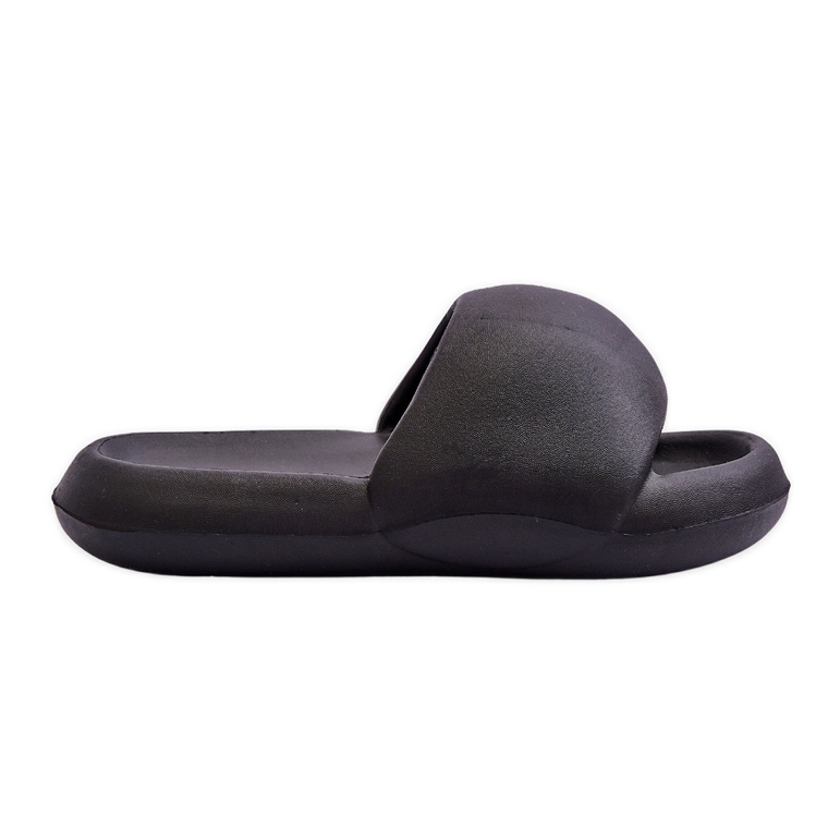 Pantuflas De Mujer Con Plataforma De Espuma Ligera Negro Milton