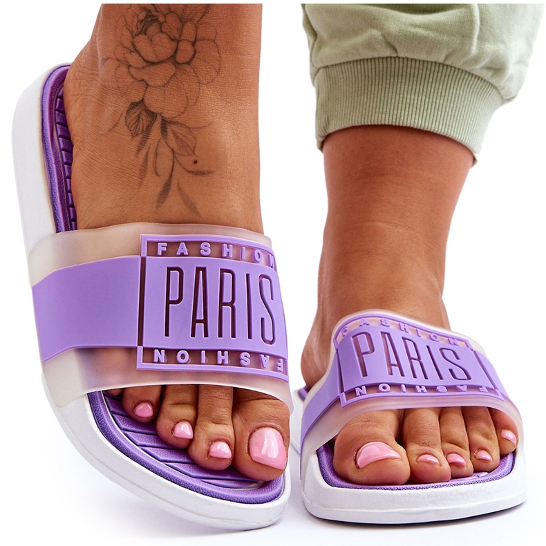 Pantuflas Deportivas Mujer Morado Amanecer violeta