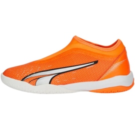 Puma Ultra Match Ll It + Mid Jr 107232 01 zapatos de fútbol naranja naranjas y rojos
