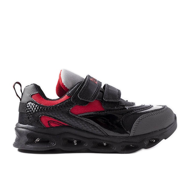 Zapatillas negras con suela brillante de Rue negro
