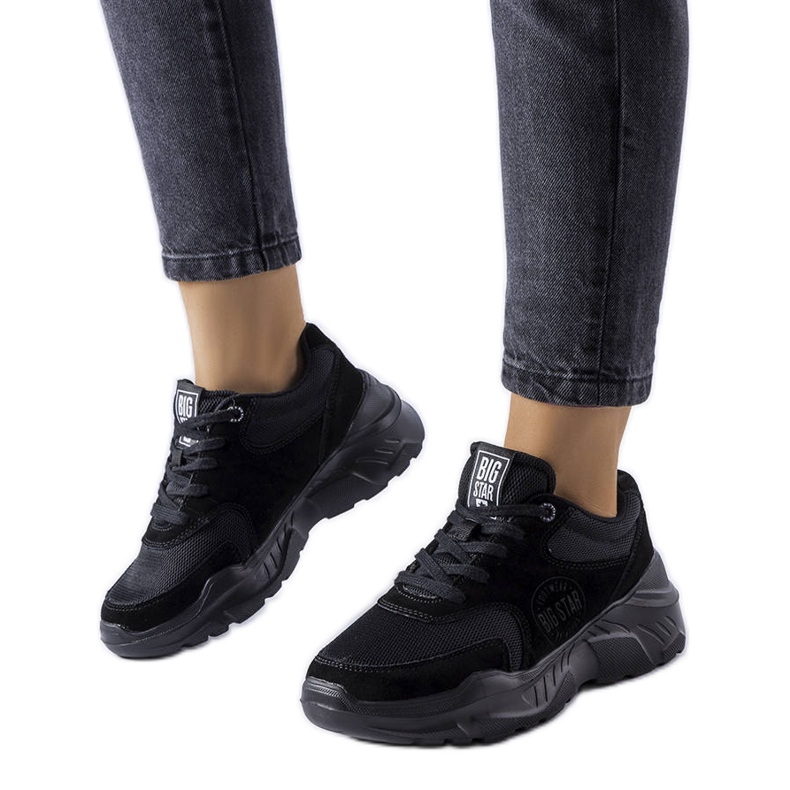 Big Star JJ274A113 zapatillas negras negro