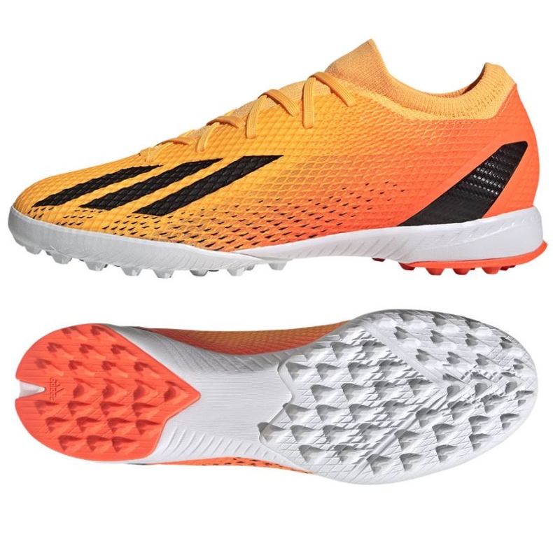 Botas de fútbol Adidas X Speedportal.3 Tf M GZ2471 naranja Botas de fútbol Adidas X Speedportal.3 Tf M GZ2471 naranja