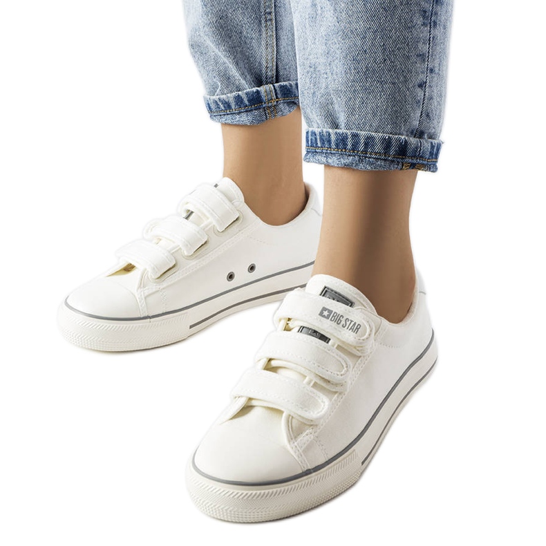 Deportivas blancas con velcro Big Star LL274A203 blanco Deportivas blancas con velcro Big Star LL274A203 blanco