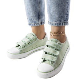 Deportivas verdes con velcros Big Star LL274A202 Deportivas verdes con velcros Big Star LL274A202