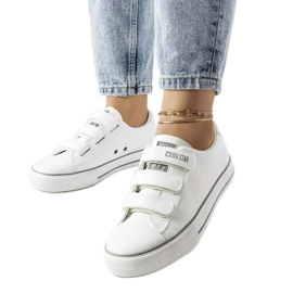 Deportivas blancas con velcro Big Star LL274A205 blanco