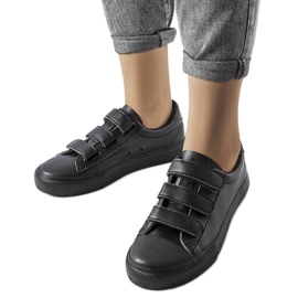 Deportivas negras con velcros Big Star LL274A206 negro